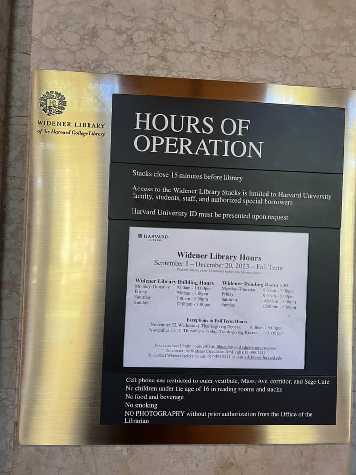 Harvard, MIT Boston, Massachusetts 06:00pm of 04 Oct 2023