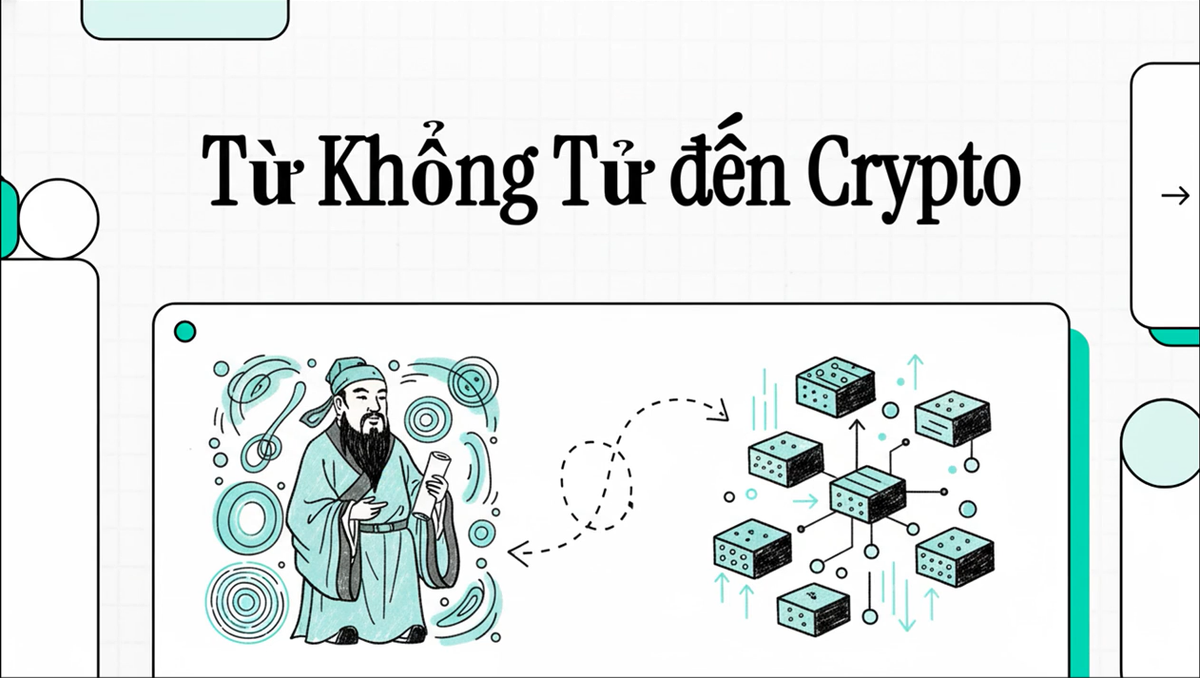 Tại sao từ Khổng Tử đến Crypto?